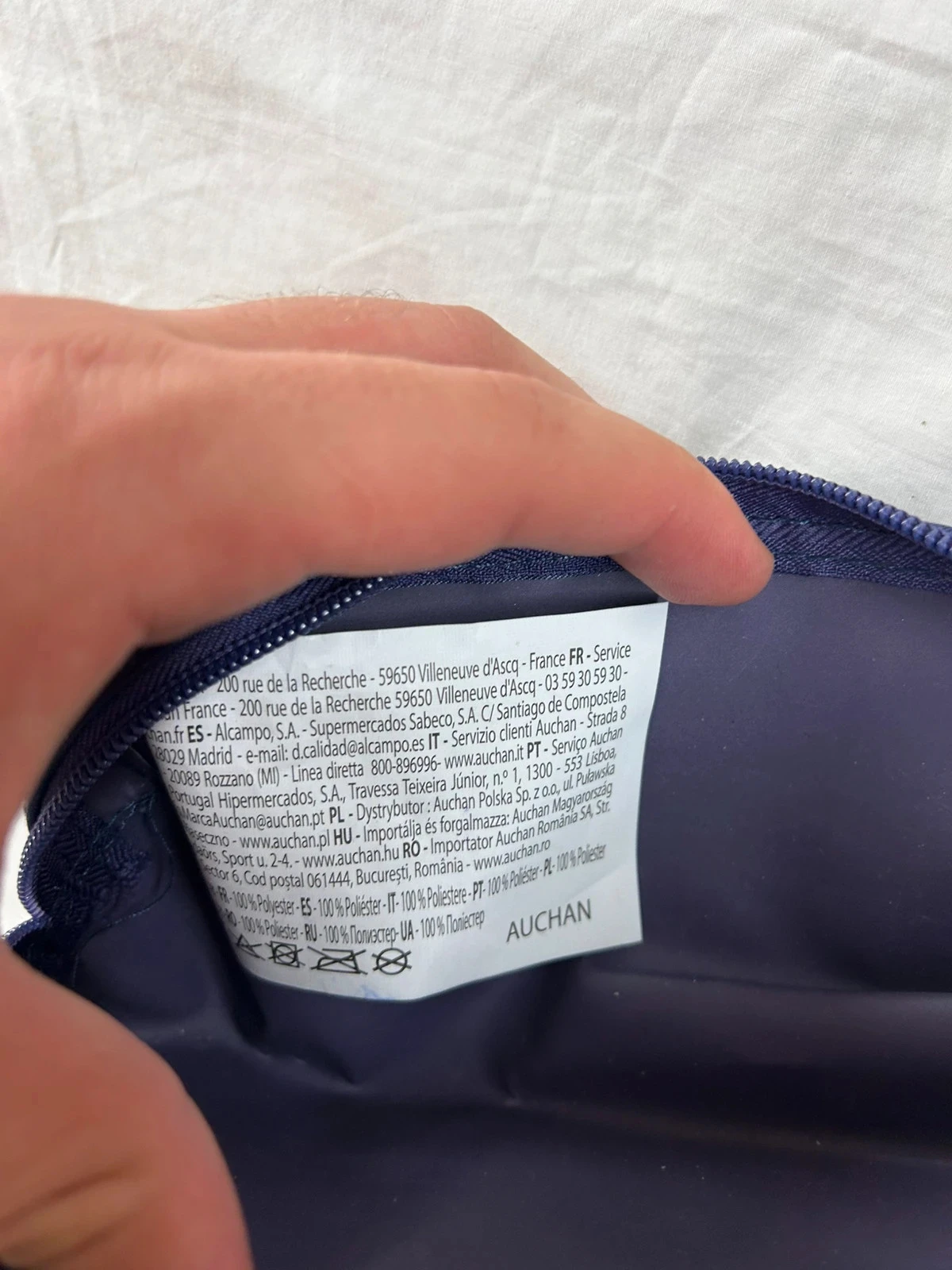 Necessaire azul marinho Auchan – photo 6